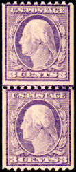 # 489 F/VF OG NH Line Pair, Nice!