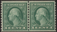 # 490 F/VF OG H Line Pair, Rich Color! (Stock Photo - You will receive comparable stamp)