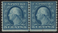 # 496 F/VF OG NH Line Pair, Great color!