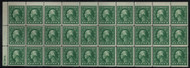 # 498f F/VF OG NH, W11 booklet pane of 30 with initial's, SUPER NICE!