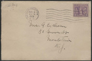 # 537 First Day Cover, Rare cover, clear markings, very nice!