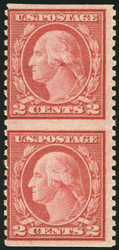 # 540a F/VF OG NH, Imperf Between Pair, Nice color!
