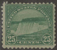 # 568 F/VF OG H,  fresh stamp
