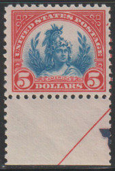 # 573 XF OG NH, large bottom margin, Choice!