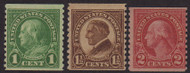 # 597 - 599 F/VF (or better) OG NH, Nice Set! (Stock Photo - You will receive a comparable stamp)