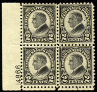 # 612 VF OG NH, extremely well centered for this notorious off centered issue,  Fresh!