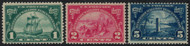 # 614 - 616 F/VF OG NH Set, All Three Nice Rich Coloring!!