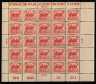 # 630 VF/XF OG NH, a select mint never hinged White Plains Sheet,  SUPER FRESH!