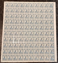 # 648 5c Hawaii, Sheet of 100, VF/XF OG NH, very well centered, Post Office Fresh,  A SELECT SHEET!