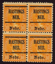 # 679 F/VF OG NH, block, pre canceled block,  Fresh