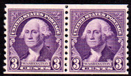 # 721 F/VF OG NH Pair, Rich! (Stock Photo - You will receive a comparable stamp)