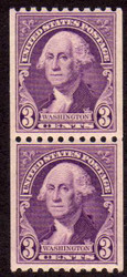 # 722 F/VF OG NH Pair, Nice and Bold! (Stock Photo - You will receive a comparable stamp)