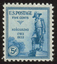 # 734 F/VF OG NH (Stock Photo - you will receive a comparable stamp)