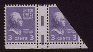 # 807 VF/XF NG, gutter pair, unlisted as a full gutter, Scarce