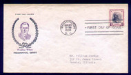 # 832 VF, 1st DAY COVER, Fidelity cachet,  Rare!