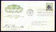 # 833 VF, FIRST DAY COVER, nice House of Farnam cachet,  Nice and Fresh!