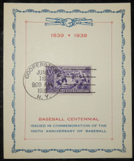 # 855 VF Bernet/Reid Card, Baseball
