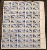 # 906 SUPERB OG NH,  CHINA SHEET, Sheet of 50,  Perfect Sheet!