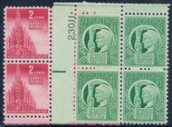 # 907 - 908 F-VF OG NH (or better) Plate Block of 4 (stock photo - position and plate number collectors - please inquire for special requests)