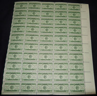 #1065 3c Land Grant Colleges, F-VF NH or better,  FULL SHEET, post office fresh, STOCK PHOTO