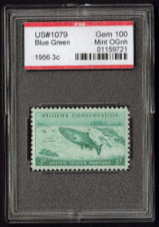 #1079 SUPERB GEM OG NH, w/PSE (GRADED 100, ENCAPSULATED),  select GRADED stamp