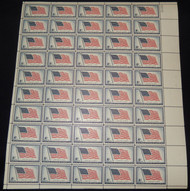 #1094 4c Flag Issue, F-VF NH or better,  FULL SHEET, post office fresh, STOCK PHOTO