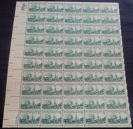 #1244 5c New York World's Fair, F-VF NH or better,  FULL SHEET, post office fresh, STOCK PHOTO