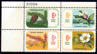 #1376-79 F/VF OG NH, Botanical Gardens, PB, (Stock Photo - You will receive comparable stamp)