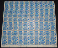 #1393D Franklin, full sheet, NH, post office fresh, STOCK PHOTO