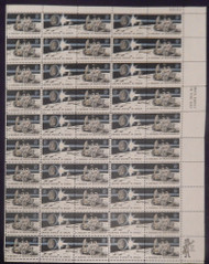 #1434-1435 8c Space Achievement, F-VF NH or better,  FULL SHEET, post office fresh, STOCK PHOTO