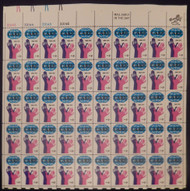 #1439 8c CARE 25th Anniversary, F-VF NH or better,  FULL SHEET, post office fresh, STOCK PHOTO