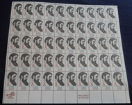 #1446 8c Sidney Lanier, F-VF NH or better,  FULL SHEET, post office fresh, STOCK PHOTO