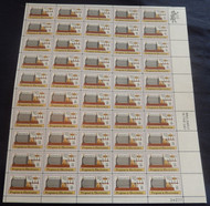 #1500  6c Marconi's Spark, F-VF NH or better,  FULL SHEET, post office fresh, STOCK PHOTO