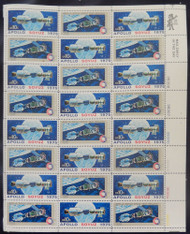 #1569-1570 10c Apollo Soyuz, F-VF NH or better,  FULL SHEET, post office fresh, STOCK PHOTO