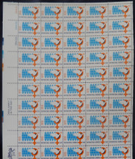#1571 10c International Women's Year, F-VF NH or better,  FULL SHEET, post office fresh, STOCK PHOTO