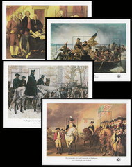 #1686-89 18c Declaration of Independence Sheet, VF mint never hinged, fresh   STOCK PHOTO