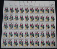 #1755 13c Jimmie Rogers, VF OG NH, Full Sheet, Post Office Fresh, STOCK PHOTO!