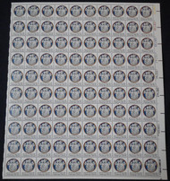 #1768 15c Madonna Christmas, VF OG NH, Full Sheet, Post Office Fresh, STOCK PHOTO!