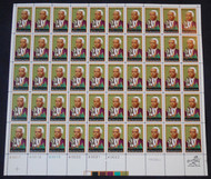 #1804 15c William Banker, VF OG NH, Full Sheet, Post Office Fresh, STOCK PHOTO!