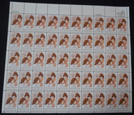 #1824 15c Helen Keller, VF OG NH, Full Sheet, Post Office Fresh, STOCK PHOTO!