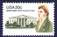 #1936 20c Hoban, Color Shift, flesh color shifted up