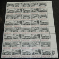#2019-2022 20c Architecture, VF OG NH, Full Sheet, Post Office Fresh, STOCK PHOTO!