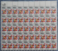 #2097 20c Roberto Clemente, VF OG NH, Full Sheet, Post Office Fresh, STOCK PHOTO!