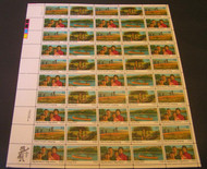 #2160 - 2163 22c Youth Year, NH, sheet of 50, well centered,  (STOCK PHOTO)