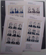 #2216 - 19, Sheets,  22c Presidents,  S.S  **STOCK PHOTO**