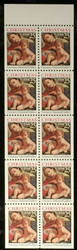 #2427a, 25c Madonna and Child,  Booklet Pane