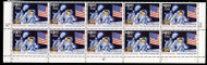 #2842 VF/XF OG NH, PLATE BLOCK STRIP of 10, two plate blocks