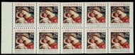 #2871Ab, 29c Madonna and Child,  Booklet Pane