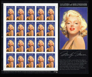 #2967, 32c Marilyn Monroe,  Sheet, STOCK PHOTO