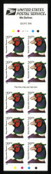 #3050a, 20c Pheasant,  Booklet Pane of 10, STOCK PHOTO